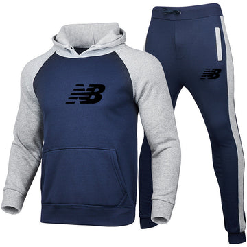 New Balance™ | Completo Felpa con Cappuccio e Pantaloni di Alta Qualità