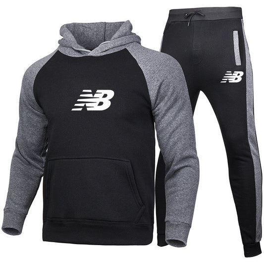 New Balance™ | Completo Felpa con Cappuccio e Pantaloni di Alta Qualità